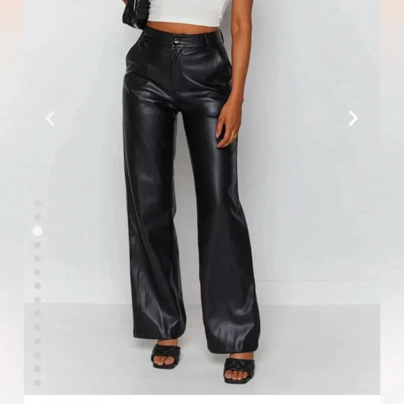 Beginning Boutique faux leather pants - Picture 2 of 14